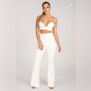 MESHKI Zendaya High Waisted Flare Pants